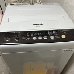 引き取り先決定しました。パナソニック 7.0kg 全自動洗濯機
