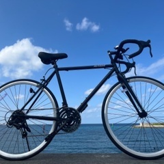 🇯🇵新車　700c ⚙️18段　サビ無し　マットブラック