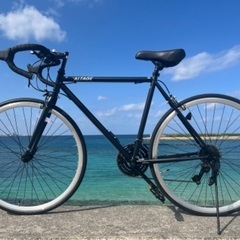 🇯🇵新車　700c ⚙️18段　サビ無し　マットブラック