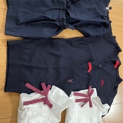 松蔭幼稚園の制服一式、3着セットを無料でお譲りします！