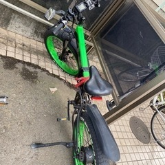 電動折りたたみファットバイク　自転車