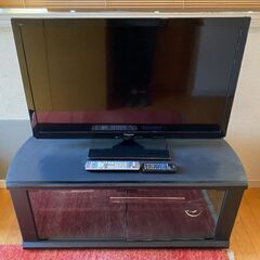 【ネット決済】【お取引中】テレビ  テレビボード  37型 20...