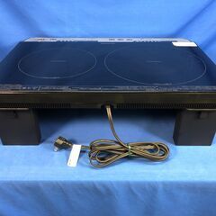 【動作保証あり】IRIS OHYAMA 2019年 IHK-W12SP 1400W IHクッキングヒーター スタンド付 ①【管理KRK590】