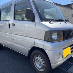 【ネット決済】三菱　ミニキャブ　バン　4WD　H15年　車検R4...