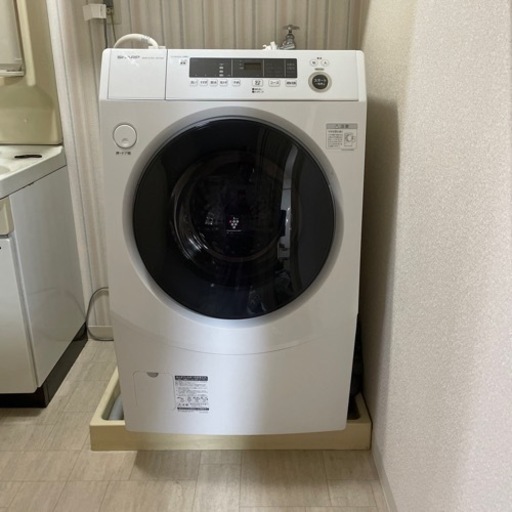 シャープ ドラム式洗濯機(右開き)2021年モデル