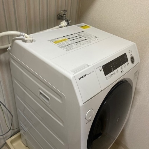 シャープ ドラム式洗濯機(右開き)2021年モデル | alfasaac.com