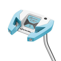 【新品】ブリーフィング  3Dロゴ 上下セット  セットアップ-テーラーメイド◆スパイダーGT ライトブルーパター◆シングルベント仕様◆33インチ◆新品◆日本正規品◆