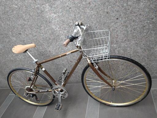 前後タイヤ新品 オシャレ 籠付クロスバイク ネル 薬院の自転車の中古あげます 譲ります ジモティーで不用品の処分