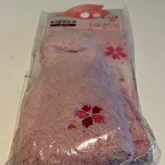 アイピロー　さくらの香り& ミニタオル　ピンク&ホワイト　100円