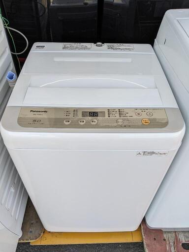 全自動洗濯機 パナソニック NA-F50B12 2019年製 5kg【3ヶ月保証★送料に設置込】自社配送時代引き可※現金、クレジット、スマホ決済対応※