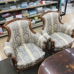 4/4【✨アンティーク❗️ロココ調❗️✨】定価¥398,000 応接/ダイニング4点セット