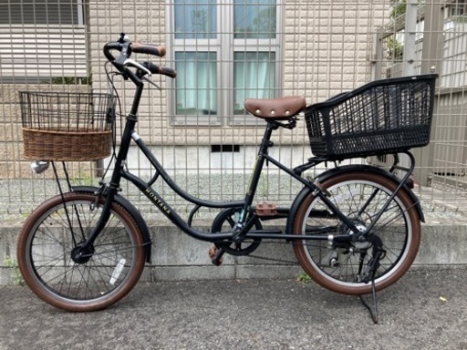 (新品に近い)MONTANA変速自転車(後籠なし)