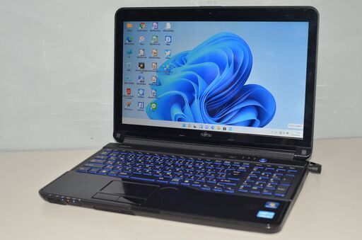 最新Windows11+office 爆速新品SSD256GB 富士通 LIFEBOOK AH56/E i5-2520M/4GB/15.6インチ/ブルーレイ/USB3.0/Webカメラ/便利なソフト多数