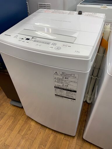 洗濯機　2018年製　No.1276　東芝　4.5kg　AW-45M5　〖リサイクルショップどりーむ鹿大前店〗