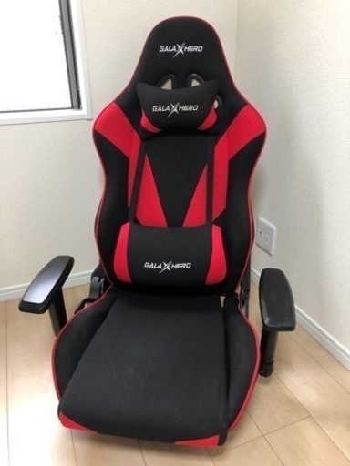 【美品】GALAXHERO ゲーミングチェア 座椅子