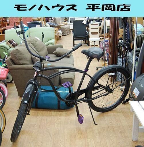 Rainbow ビーチクルーザー 26インチ ブラック COAST101 切替なし