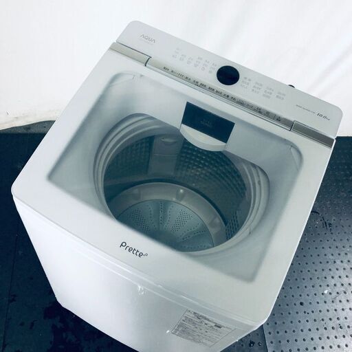 アクア AQUA 洗濯機 ファミリー 中古 2020年製 全自動洗濯機 10.0kg