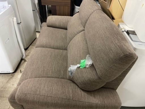??超人気のニトリ??ブラウン??大きめ2人がけ用