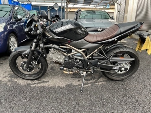 スズキSV650X 2021年700kmローダウン立ちごけ1回個人出品