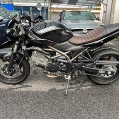 【ネット決済】スズキSV650X 2021年700kmローダウン...