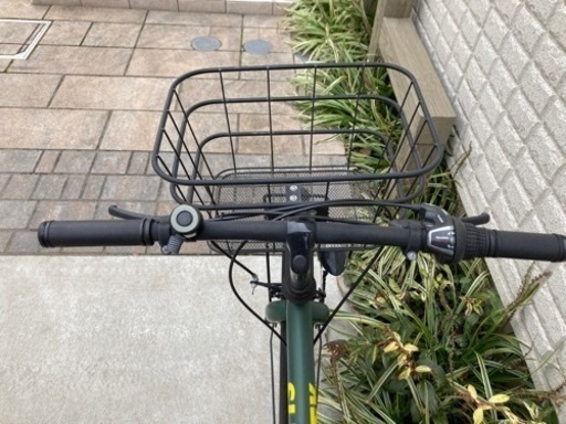 (美品)SLEEK変速自転車(太いタイヤ)
