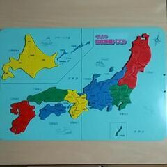 本日最終！知育玩具　くもん　日本地図パズル