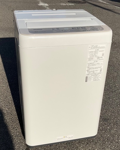 【RKGSE-723】特価！Panasonic/5kg/全自動洗濯機/NA-F50B13J/中古/2020年製/当社より近隣地域無料配達