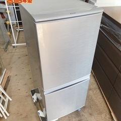 SHARP ノンフロン冷凍冷蔵庫137L SJ-D14A-S 2...