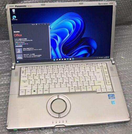 快適 ワイド15.6型 Let's Note CF-B11 Office2021