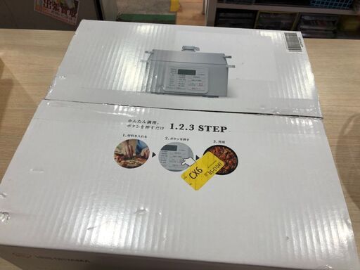 【愛品館市原店】アイリスオーヤマ PC-MA4 電気圧力鍋4.0L未使用品【愛市IFC】