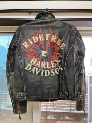 【特別値下げ！】皮ジャン【Harley-Davidson】ハーレーダビッドソン