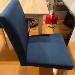 【ネット決済】テーブル、椅子2脚