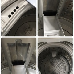 S348ハイアール 4.5kg 全自動洗濯機　ブラックHaier JW-C45A｢風乾燥」