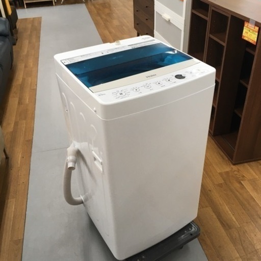 S348ハイアール 4.5kg 全自動洗濯機　ブラックHaier JW-C45A｢風乾燥」