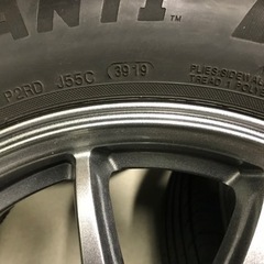 夏タイヤ4本セットLCZアルミホイール195/65R15 タイヤ　