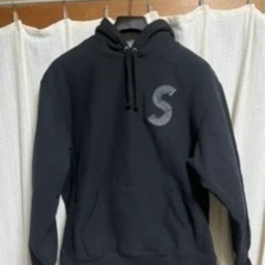 supreme s logo hooded sweatshirt...