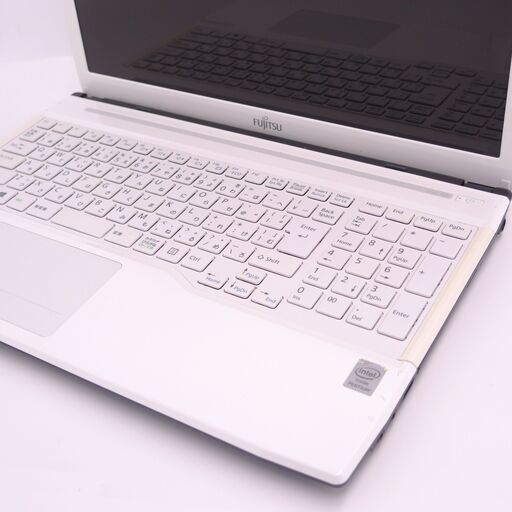 美品 ノートパソコン 富士通 AH42/M 15インチ 第4世代 Pentium 8GB 750GB DVDRW 無線 Bluetooth webカメラ Windows10 Office