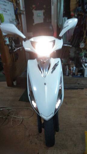 スズキ１２５スクーター　６万５千円　　抹消　カッコイイ　原付バイク下取り出来ます