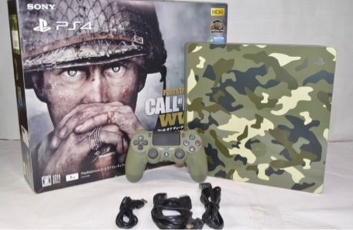 PS4 CUH-2100 1TB  本体　コールオブデユーテイーワールドウオー2 リミテッドエデイショウ