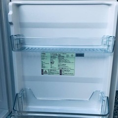 ③✨2021年製✨2197番 TWINBIRD✨2ドア冷凍冷蔵庫✨HR-