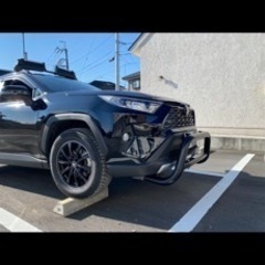 RAV4 カスタム 50系 フロントバンパーガード プロテクター...