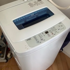 洗濯機 ハイアール JW-K42M