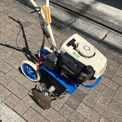 イセキ パンジーMC4　小型耕運機 ＋TANAKA製草刈り機付　未整備品　