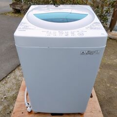 中古 TOSHIBA 東芝 全自動洗濯機 5kg AW-5G5（...