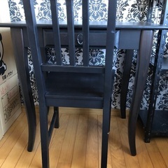 IKEA 廃盤品の机椅子セット