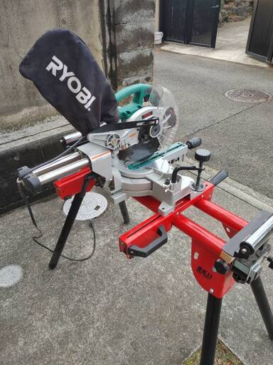 スライド卓上マルノコスタンド付き】リョービ(RYOBI) 卓上