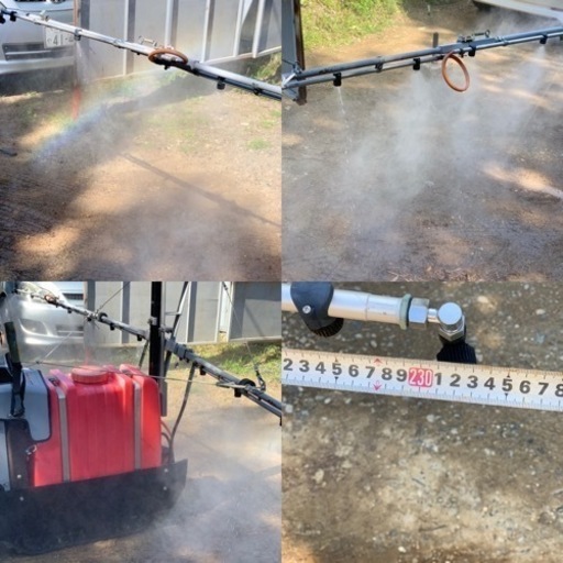 OLYMPIAオリンピア小型自走式散布機 RP30-100 タンク100L 消毒スプレー 