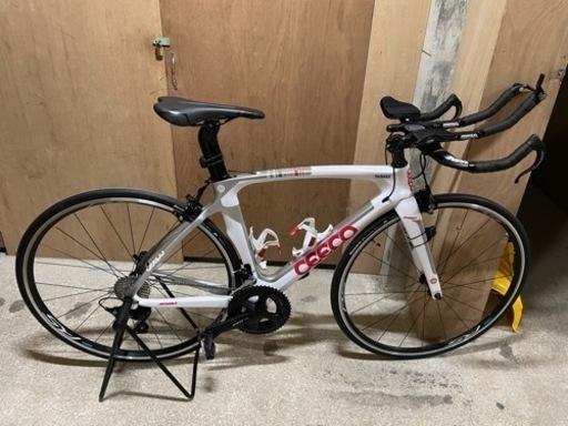値下げ 良品 定価30万 2019年製 シーポ カーボンロードバイク TTハンドル　シマノ105 r7000