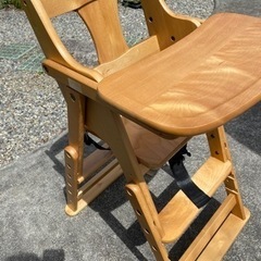 子供用　テーブル付きハイチェア　ローチェア　椅子