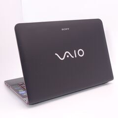 中古良品 ノートパソコン SONY SVE14A19FJB 新品SSD搭載 第3世代Core 